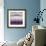 After Glow Aubergine-Taylor Hamilton-Framed Giclee Print displayed on a wall