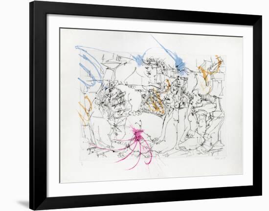 After Picasso III-Dimitri Petrov-Framed Limited Edition