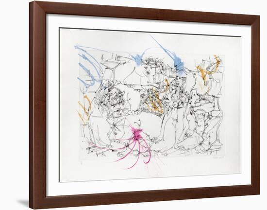 After Picasso III-Dimitri Petrov-Framed Limited Edition