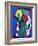 After Picasso,  pastel-Margo Starkey-Framed Giclee Print