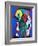 After Picasso,  pastel-Margo Starkey-Framed Giclee Print