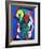 After Picasso,  pastel-Margo Starkey-Framed Giclee Print