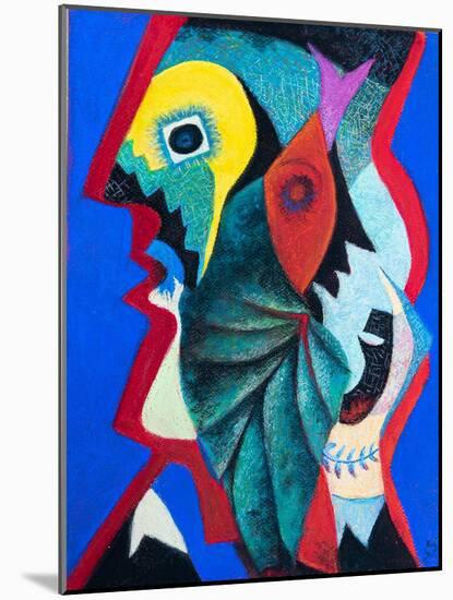After Picasso,  pastel-Margo Starkey-Mounted Giclee Print