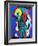 After Picasso,  pastel-Margo Starkey-Framed Giclee Print