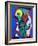 After Picasso,  pastel-Margo Starkey-Framed Giclee Print