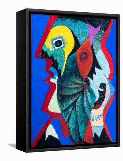 After Picasso,  pastel-Margo Starkey-Framed Premier Image Canvas