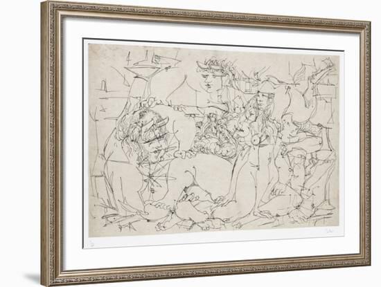 After Picasso-Dimitri Petrov-Framed Collectable Print