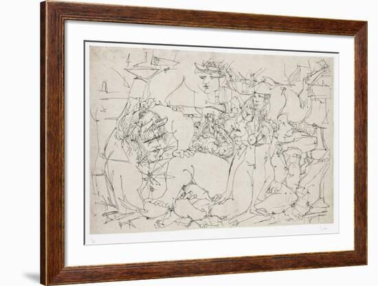 After Picasso-Dimitri Petrov-Framed Collectable Print