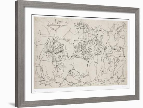 After Picasso-Dimitri Petrov-Framed Collectable Print