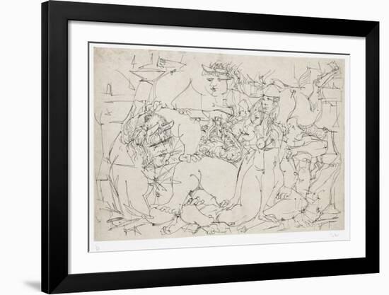 After Picasso-Dimitri Petrov-Framed Collectable Print