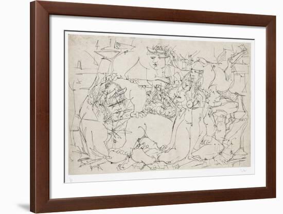 After Picasso-Dimitri Petrov-Framed Collectable Print
