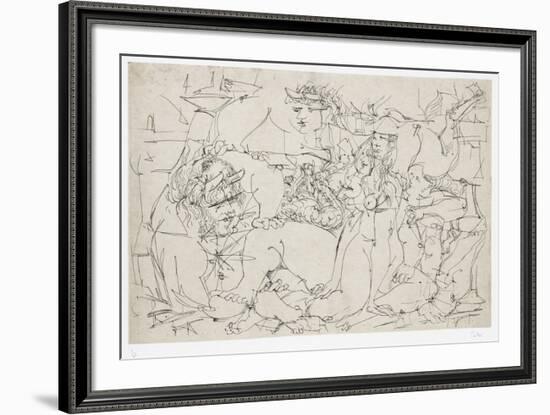 After Picasso-Dimitri Petrov-Framed Collectable Print