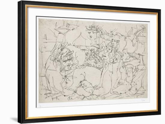 After Picasso-Dimitri Petrov-Framed Collectable Print