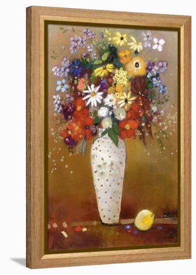 After Redon-Aleah Koury-Framed Stretched Canvas