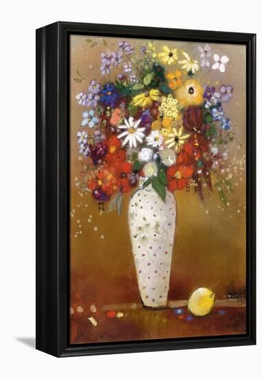 After Redon-Aleah Koury-Framed Stretched Canvas