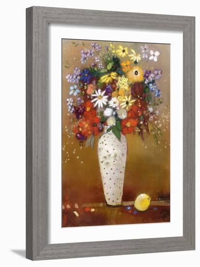 After Redon-Aleah Koury-Framed Art Print