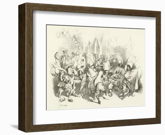 After Richelieu's Decree Against Duelling-Gustave Doré-Framed Giclee Print