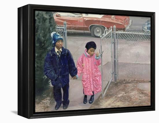 After School, 1991-Colin Bootman-Framed Premier Image Canvas