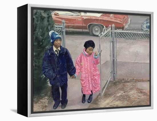 After School, 1991-Colin Bootman-Framed Premier Image Canvas