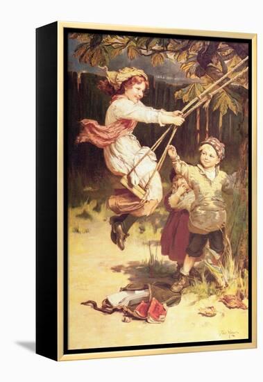 After School-Frederick Morgan-Framed Premier Image Canvas