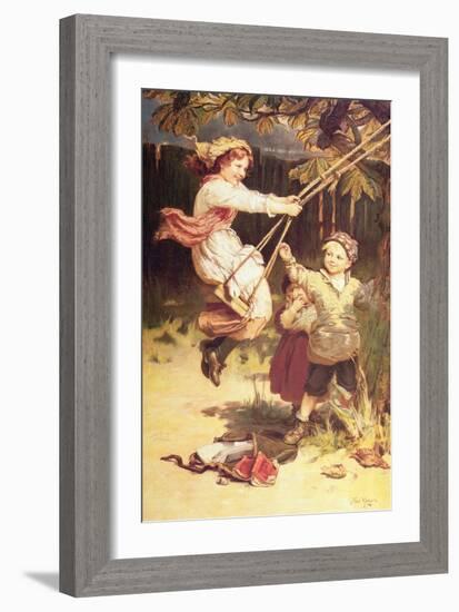 After School-Frederick Morgan-Framed Giclee Print