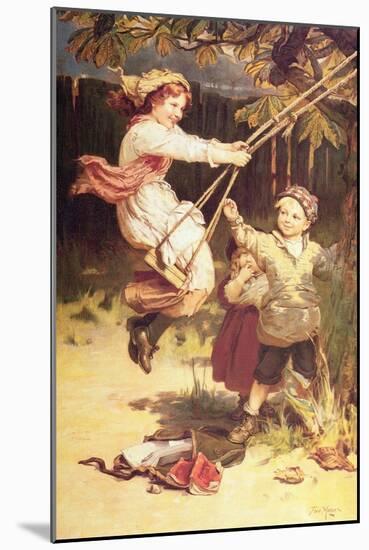 After School-Frederick Morgan-Mounted Giclee Print