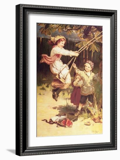 After School-Frederick Morgan-Framed Giclee Print