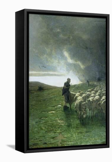 After Storm-Giovanni Segantini-Framed Premier Image Canvas