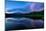After Sunset at Trillium Lake Reflection, Summer Mount Hood Oregon-Vincent James-Mounted Photographic Print
