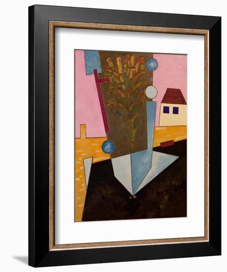 After Sunset, the Asphalt Goes Abloom, 2007-Jan Groneberg-Framed Giclee Print