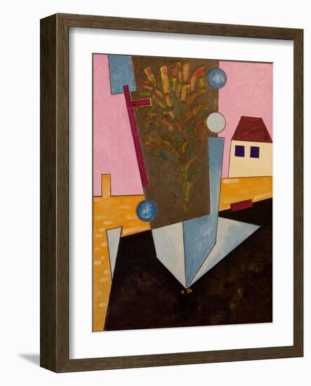 After Sunset, the Asphalt Goes Abloom, 2007-Jan Groneberg-Framed Giclee Print