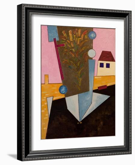 After Sunset, the Asphalt Goes Abloom, 2007-Jan Groneberg-Framed Giclee Print