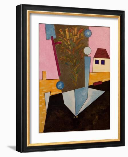 After Sunset, the Asphalt Goes Abloom, 2007-Jan Groneberg-Framed Giclee Print