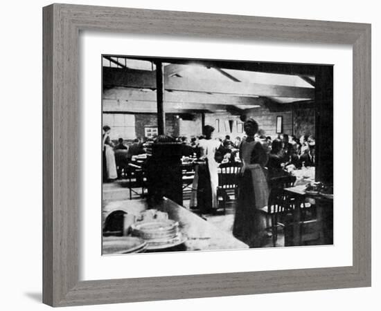 After the Arrival of the Titanic Survivors-null-Framed Photographic Print