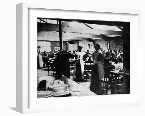 After the Arrival of the Titanic Survivors-null-Framed Photographic Print