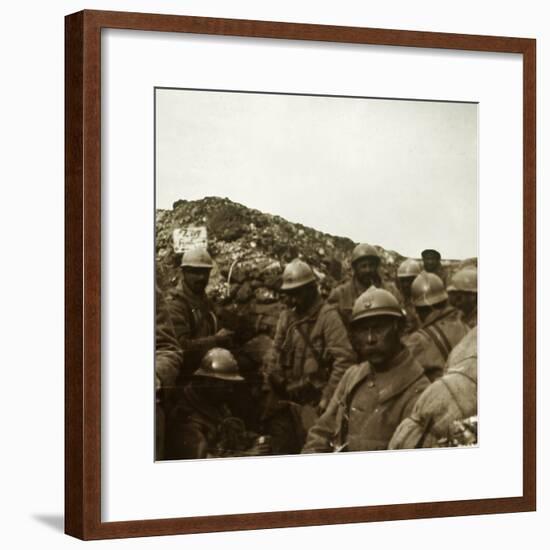 After the attack, Artois, northern France, c1914-c1918-Unknown-Framed Photographic Print