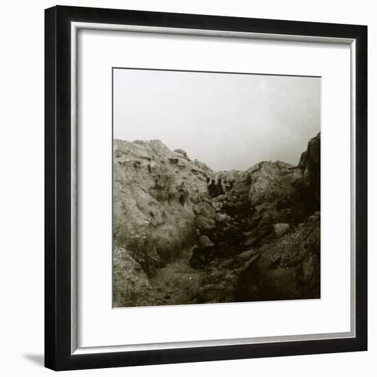 After the attack, Rozieres, France, c1914-c1918-Unknown-Framed Photographic Print