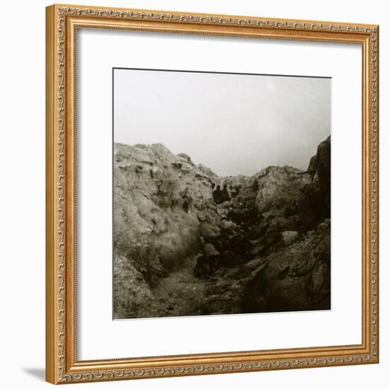 After the attack, Rozieres, France, c1914-c1918-Unknown-Framed Photographic Print