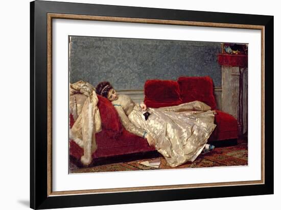 After the Ball, 1869-Marie Francois Firmin-Girard-Framed Giclee Print