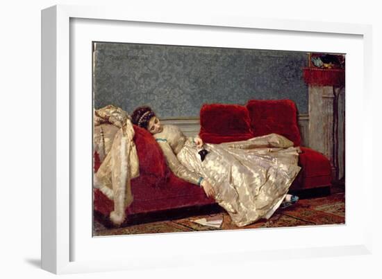 After the Ball, 1869-Marie Francois Firmin-Girard-Framed Giclee Print