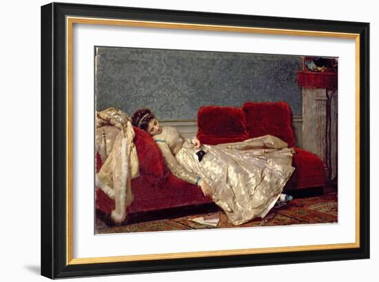 After the Ball, 1869-Marie Francois Firmin-Girard-Framed Giclee Print