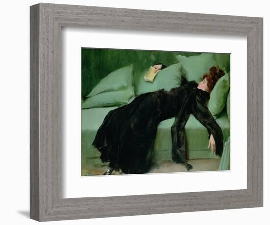 After the Ball-Ramon Casas i Carbo-Framed Premium Giclee Print