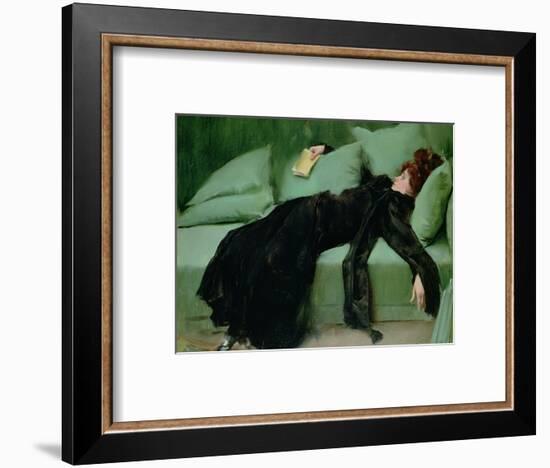 After the Ball-Ramon Casas i Carbo-Framed Premium Giclee Print