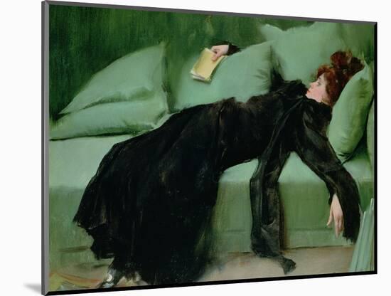 After the Ball-Ramon Casas i Carbo-Mounted Premium Giclee Print