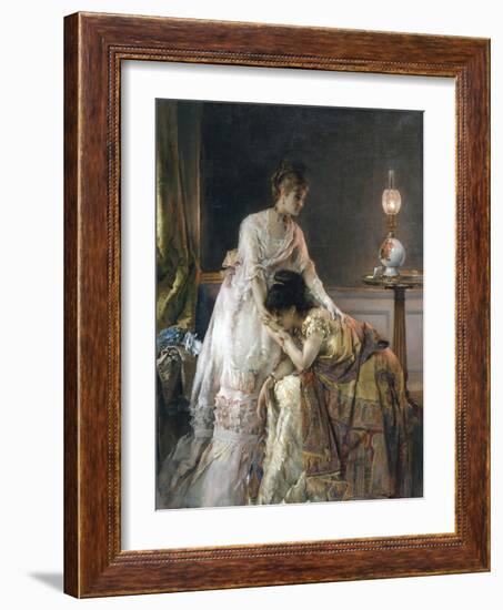 After the Ball-Alfred Emile Léopold Stevens-Framed Giclee Print