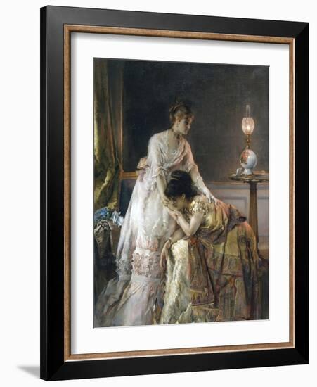 After the Ball-Alfred Emile Léopold Stevens-Framed Giclee Print