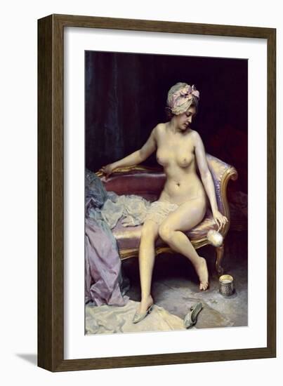 After the Bath, 1878-Raimundo Madrazo-Framed Giclee Print
