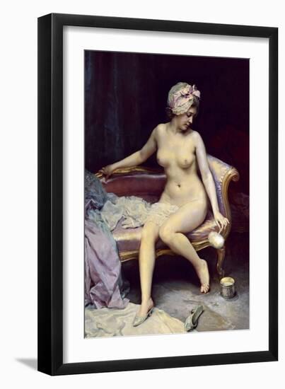 After the Bath, 1878-Raimundo Madrazo-Framed Giclee Print