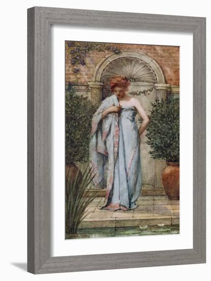 After the Bath, 1908-Philip Burne-Jones-Framed Giclee Print