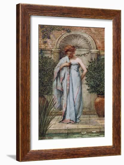 After the Bath, 1908-Philip Burne-Jones-Framed Giclee Print